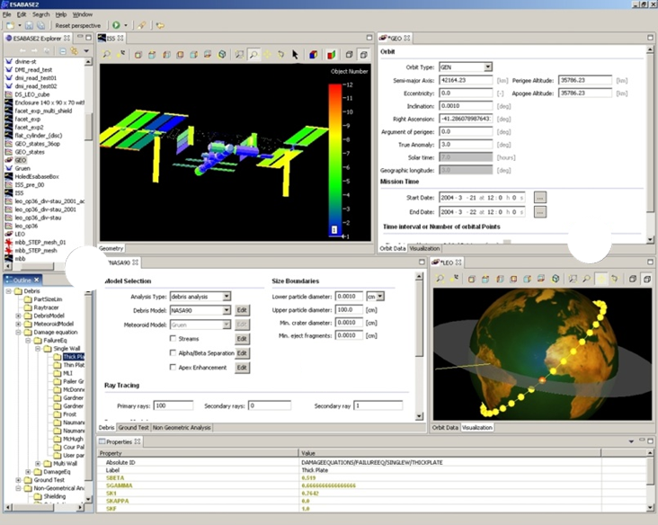 Image of the surface of the ESABASE2 Toolkit